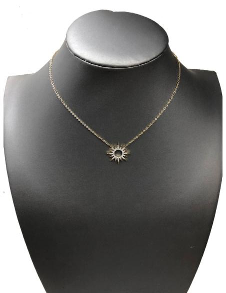 COLLARES DORADOS FINOS JOYITAS MINI CON BONITA ESTRELLA POLAR
