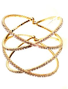 PULSERAS DORADAS PRECIOSAS PARA LLEVAR EN BODAS Y EVENTOS 2