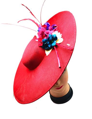 BONITOS TOCADOS PARA BODAS ROJOS DE...