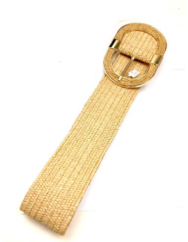 CINTURONES ELASTICOS TONO CAMEL PARA VESTIDOS DE VERANO