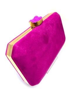 BOLSOS DE FIESTA BUGAMBILIAS CON PRECIOSO CIERRE CON DRUSA - Imagen 1