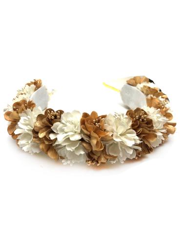 DIADEMAS CON FLORES ESCOGE UNA PARA TU TRAJE DE CEREMONIA - Imagen 2