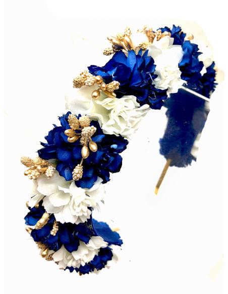 DIADEMAS CON FLORES PARA LUCIR ESPECTACULAR EN CEREMONIAS