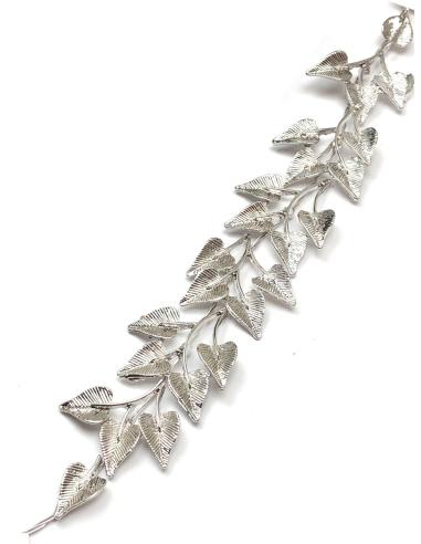 DIADEMS PLATEADAS DE BODA ESTILO GRIEGO PARA SU PEINADO - Imagen 1