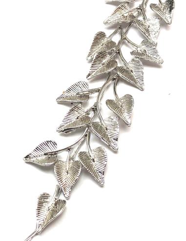 DIADEMS PLATEADAS DE BODA ESTILO GRIEGO PARA SU PEINADO - Imagen 2