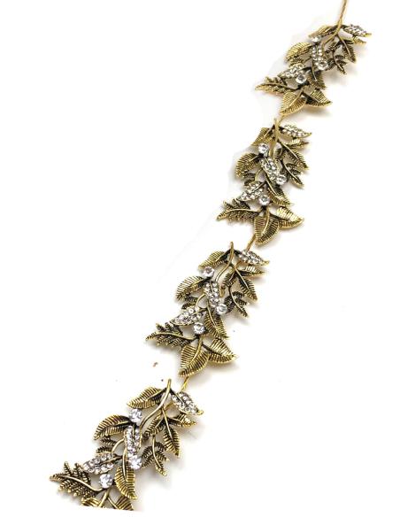 DIADEMAS BONITAS PARA NOVIAS EN DORADO ENVEJECIDOS Y CRISTAL