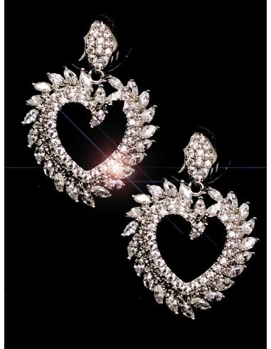 PENDIENTES ELEGANTES CON CIRCONITAS PARA CEREMONIAS DE BODA