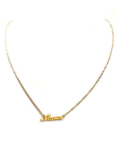 CADENITAS FINAS PARA REGALAR EL DIA DE LA MADRE ACERO DORADO