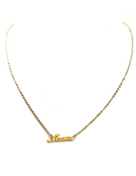 CADENITAS FINAS PARA REGALAR EL DIA DE LA MADRE ACERO DORADO