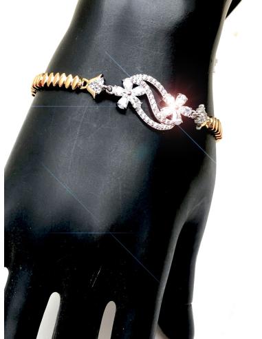 BONITAS PULSERAS DORADAS CON DELICADO...