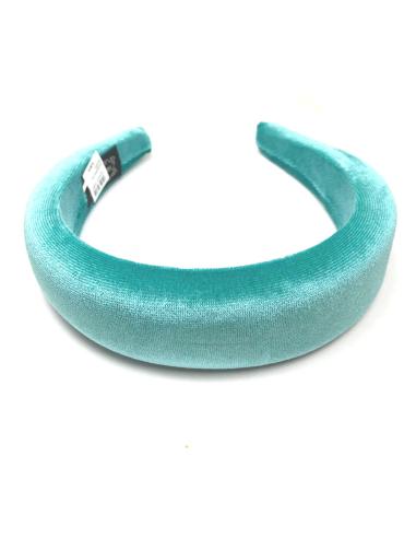 DIADEMAS DE MUJER TURQUESAS DE TERCIOPELO IDEALES PARA BODAS