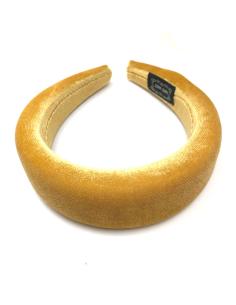 DIADEMAS MOSTAZAS DE TERCIOPELO CON LAS QUE LUCIR TU MELENA