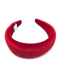 Imagen del producto DIADEMAS MUJER ROJAS DE TERCIOPELO IDEALES PARA BODAS