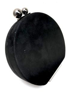 BOLSOS DE FIESTA NEGROS CON ORIGINAL DISEÑO REDONDO - Imagen 1