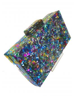 BOLSOS DE CAREY PARA BODAS CON ORIGINAL DISEÑO MULTICOLOR - Imagen 1