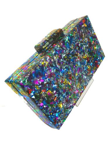 BOLSOS DE CAREY PARA BODAS CON ORIGINAL DISEÑO MULTICOLOR - Imagen 1