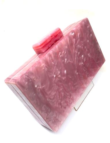 BOLSOS DE CAREY EN NACAR ROSA MUY BONITO PARA INVITADAS BODA