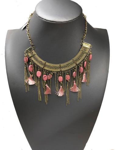 COLLARES DORADOS Y ROSAS DE ESTILO INDIO PARA TU LOOK