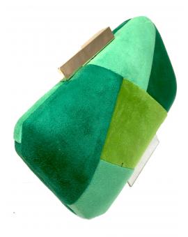 BOLSOS DE FIESTA VERDES CON ORIGINAL DISEÑO EN VARIOS TONOS - Imagen 1