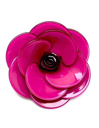 BROCHES ROSAS CON PRECIOSA FLOR QUE REALZARA TU OUTFIT