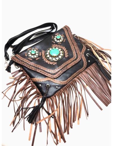 BOLSOS DE PIEL CON FLECOS PARA LUCIR TU LOOKAZO BOHO CHIC