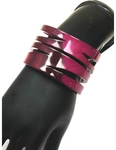 PULSERAS VINO BURDEOS GRANDES Y BONITAS PARA BODAS - Imagen 1 2