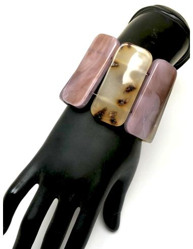 PRECIOSAS PULSERAS ELASTICAS MALVAS Y...