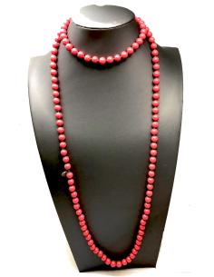 COLLARES LARGOS CORAL CON EL QUE DAR UNA NOTA DE COLOR