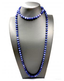 COLLARES LARGOS MORADO AZULADO PARA ALEGRAR TUS PRENDAS