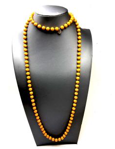 COLLARES LARGOS AMARILLOS TONO MOSTAZA Y ALEGRA TU LOOK - Imagen 1