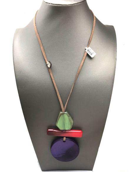 COLLARES LARGOS CON PRECIOSO Y ORIGINAL COLGANTE DE COLOR