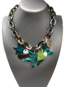 COLLARES VERDES Y AZULES CON LOS QUE COMPLETAR TU OUTFIT