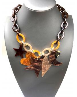 COLLARES MARRONES Y MOSTAZAS CON LOS ESTARAS PERFECTA