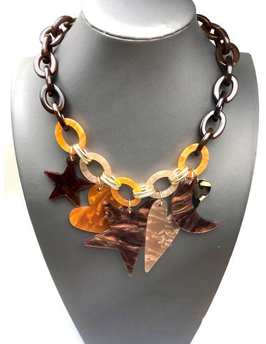 COLLARES MARRONES Y MOSTAZAS CON LOS ESTARAS PERFECTA