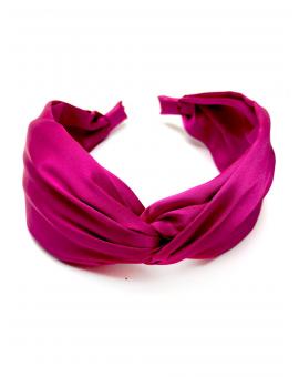 Imagen del producto DIADEMAS VINO BURDEOS PARA BODAS CON DETALLE NUDO TURBANTE