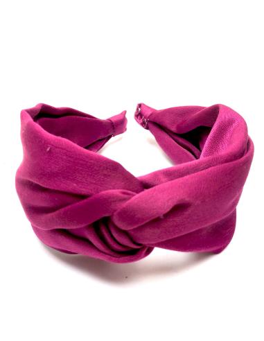 DIADEMAS BUGAMBILIAS PARA BODAS CON NUDO TURBANTE - Imagen 1