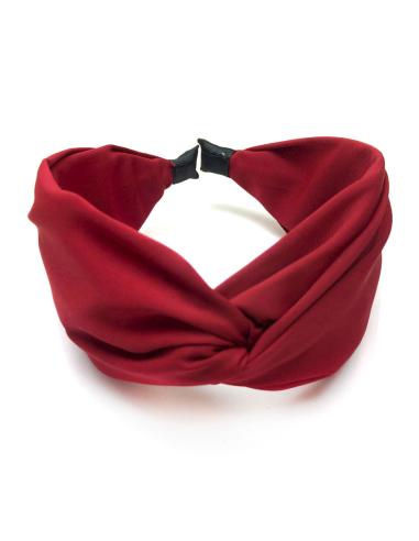 DIADEMAS GRANATES PARA BODAS CON DETALLE NUDO TURBANTE - Imagen 1