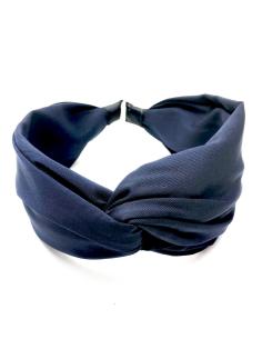 DIADEMAS AZUL MARINO PARA BODAS CON DETALLE NUDO TURBANTE - Imagen 1