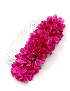 PEINAS DE FLORES BUGAMBILIAS PARA PEINADOS DE INVITADA BODAS