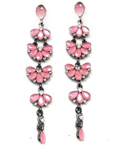 PENDIENTES ROSAS LARGOS PARA UN LOOKAZO ESPECTACULAR