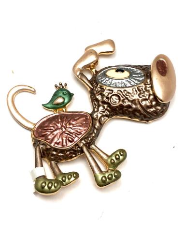 BROCHES BONITOS DE MUJER CON GRACIOSO PERRITO VENTA ONLINE