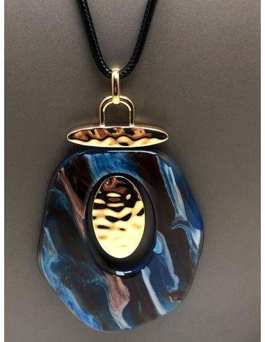 BONITOS COLLARES AZULES CON ORIGINAL...