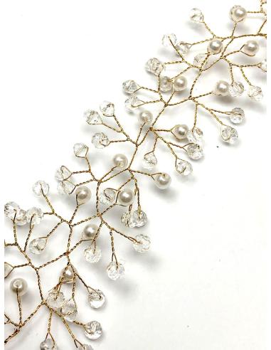 DIADEMAS FLEXIBLES DORADAS PARA...