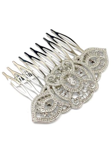 ELEGANTES Y FINAS PEINETAS PLATEADAS REPLICA DE JOYAS ANTIGUAS