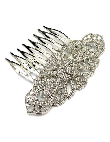 PEINETAS PLATEADAS PARA BODAS REPLICA DE JOYAS ANTIGUAS