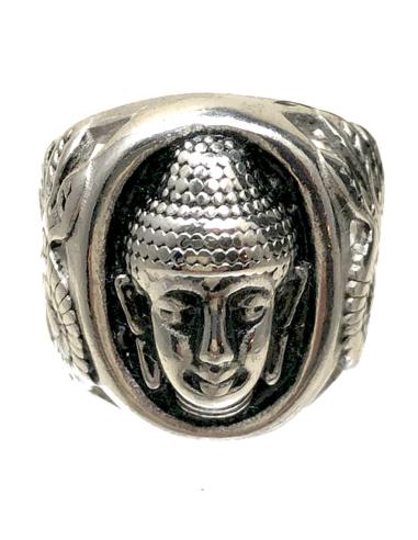 ORIGINALES ANILLOS GRANDES PARA HOMBRE CON FIGURA BUDA - Imagen 1