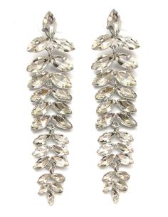 PENDIENTES LARGOS DE CRISTAL BRILLO PARA UN LOOKAZO DE FIESTA - Imagen 1