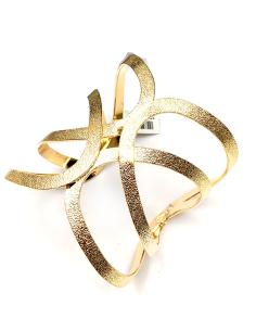 PULSERAS Y BRAZALETES DORADOS ANCHOS - Imagen 1 2