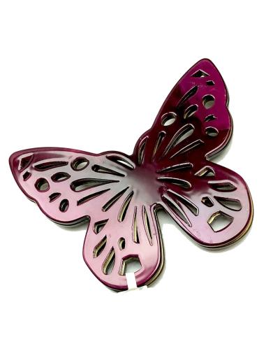 BROCHES MUJER VINO BURDEOS DE MARIPOSA QUE LE QUEDARA PRECIOSA