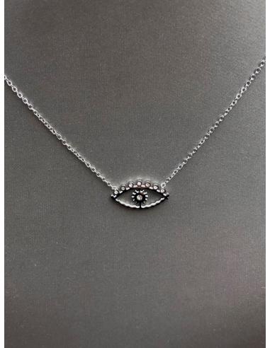 CADENITAS MINIMAL CON OJO DE LA SUERTE JOYAS MENOS ES MAS